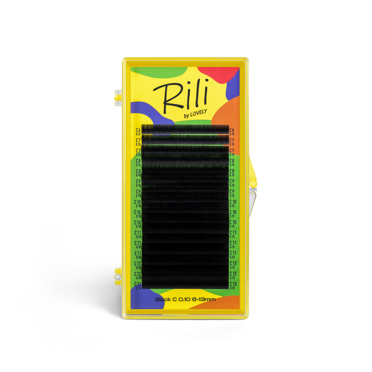 alt
Extensiones de pestañas Black Rili - 16 líneas - MIX