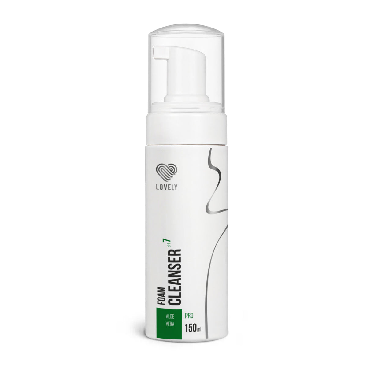 Espuma limpiadora de aloe vera, 150 ml