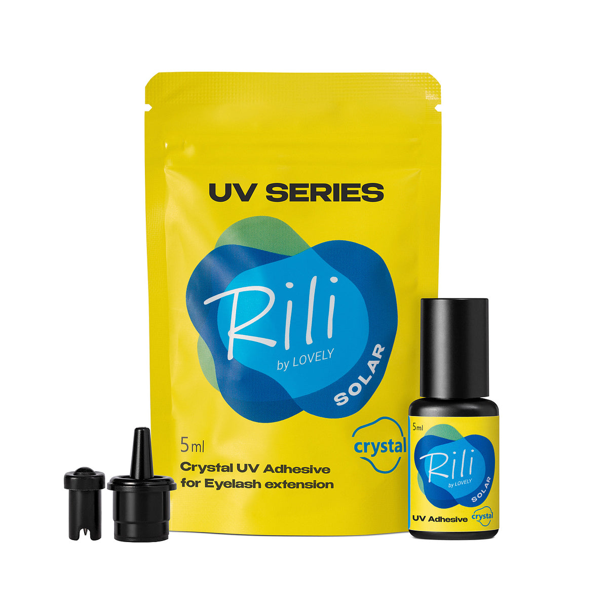 Crystal UV Adhesive for Eyelash Extension Rili Solar, 5 ml