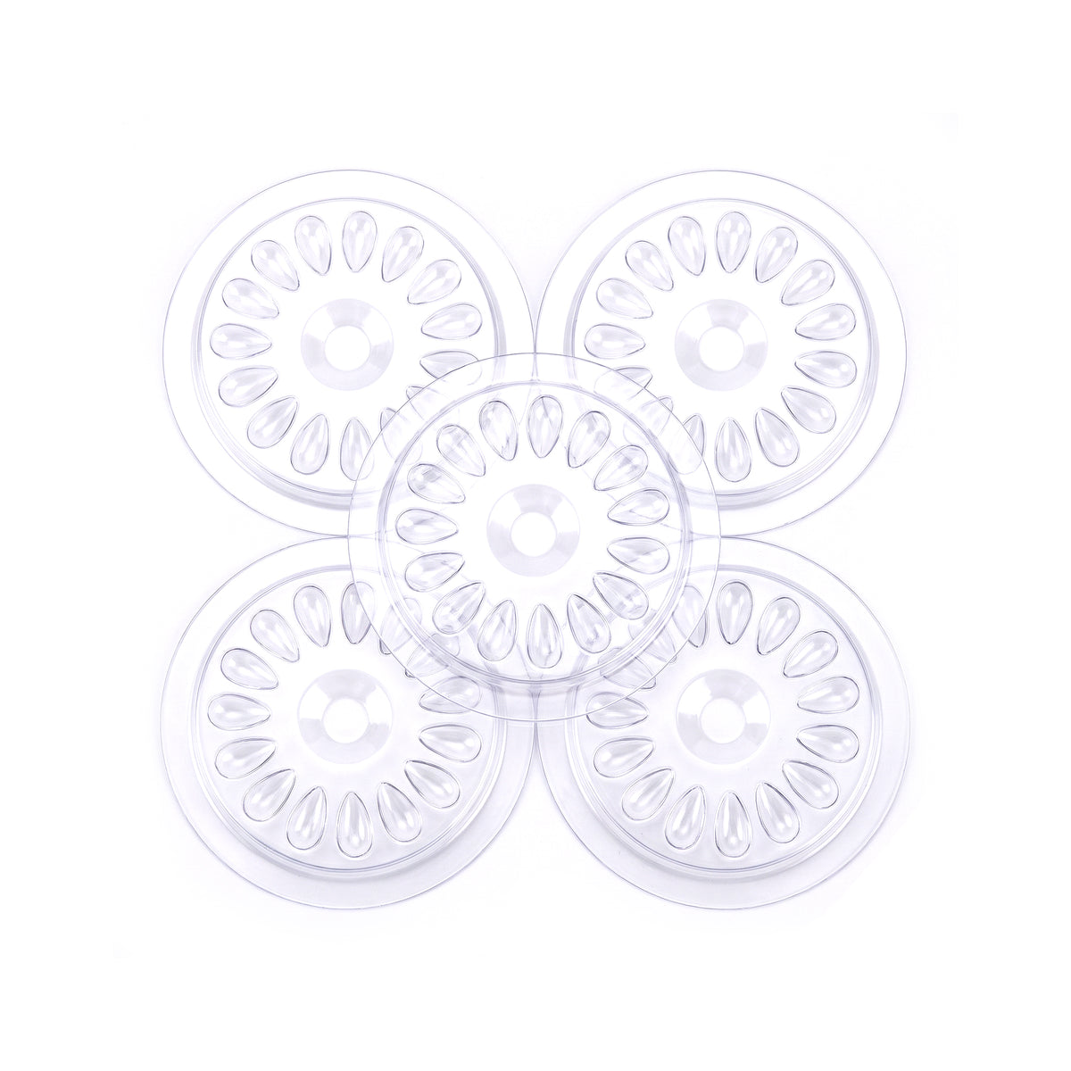 Plastic Glue Palettes for Lash Extensions, 5 pcs