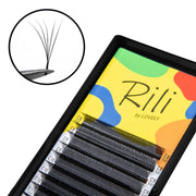 Narrow Volume Lash Fans 5D Rili Black - 12 Lines-MIX