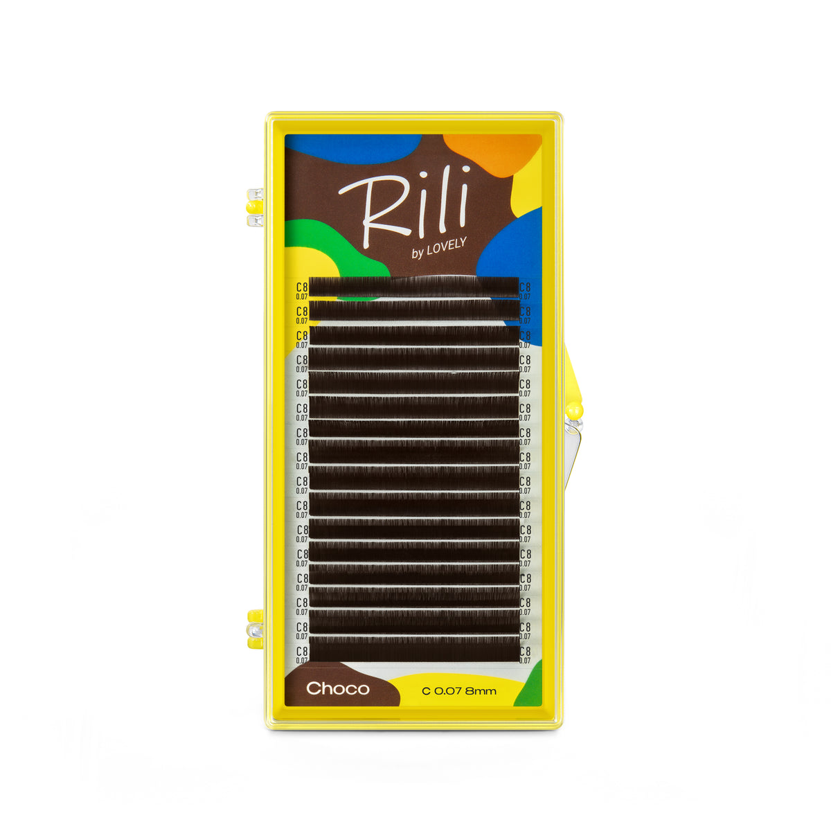 Eyelash extensions Rili Choco - 16 lines